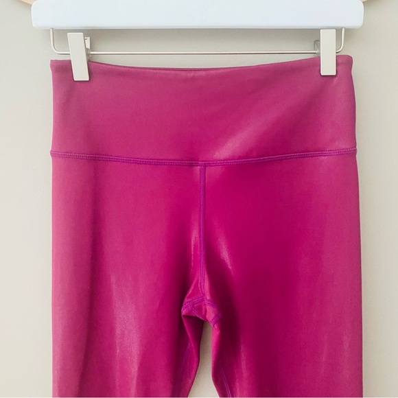 ZYIA Cropped Leggings Purple/Pink Sz 6-8 - Picture 2 of 9